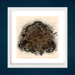 chaos in gold ii - 6 x 6 inch artist proof 11/15