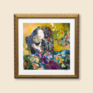 loves first bloom - standard edition in ornate gold frame