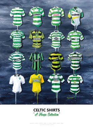 Celtic Shirts - A Hoops Collection