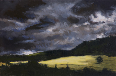 Dark Irish Sky
