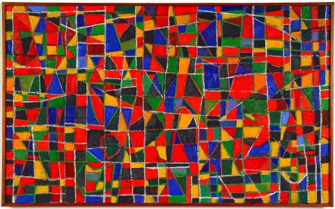 PINTURA AFRICANA OU FÊTE BRÉSILIENNE