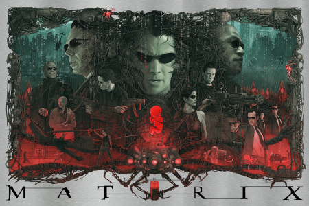 Gabz "The Matrix" Aluminum Print