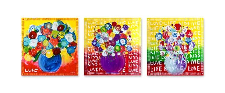 Love - Flower / Tryptic