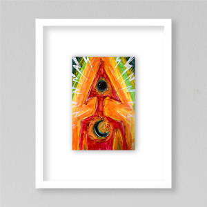 widow rocker - original artwork