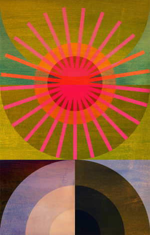 Sun and Moon, 13x19, Limited Edition