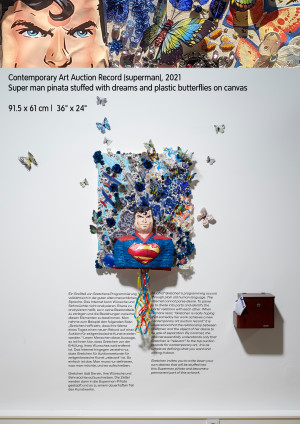 Contemporary Art Auction Record (Superman) 