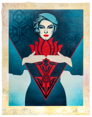 Noir Woman Study (Blue)