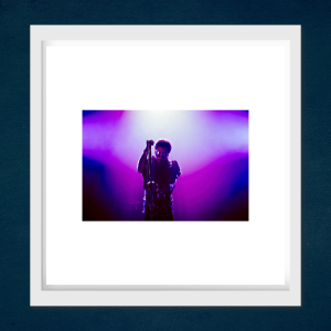 lenny kravitz - minneapolis purple haze - state theatre, minneapolis, february 7, 2012 - 12 x 12 inch limited edition print