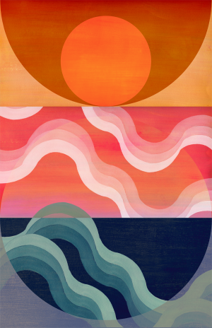 In the Clouds, 24x36