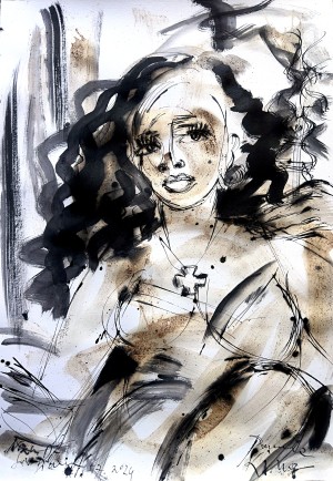 Couleur Café 1, Hommage à Serge Gainsbourg, Portrait of Pamela King