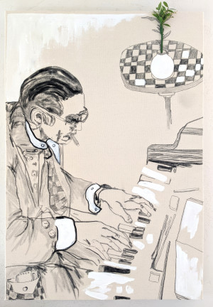 Present Piano ("Contemporary Art Auction Record" hack within Growth Hacking series)