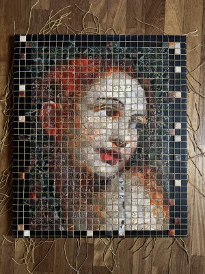 Didone | Puzzling Renaissance _ Tangible Series | Revisiting Giampietrino's Didone, detail.