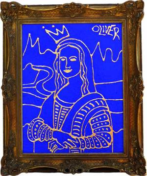 Mona Lisa - Leonardo da Vinci Reinterpretation