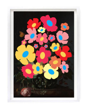 Wallflowers 2023 Digital Print A1 edition