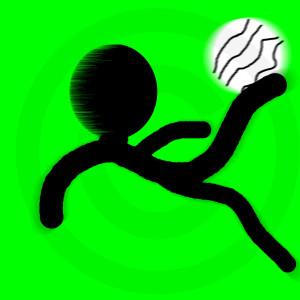 A Dude Kicking a Ball
