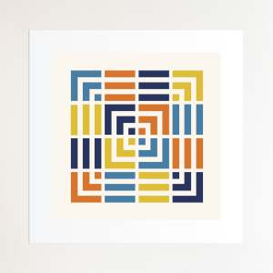 Abstract Study Using Letters L, I, F and E