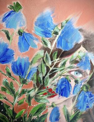 In the shadow of ultramarine thoughts