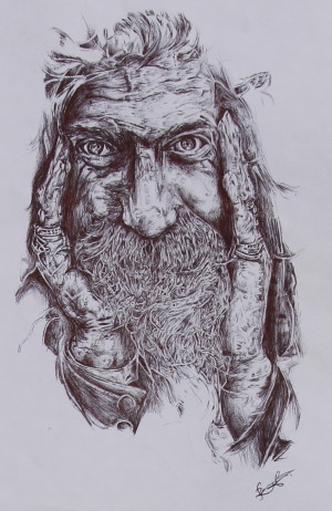 Homeless smile