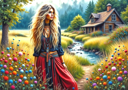 The Serene Wanderer