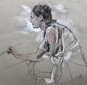 Study for Painters Model