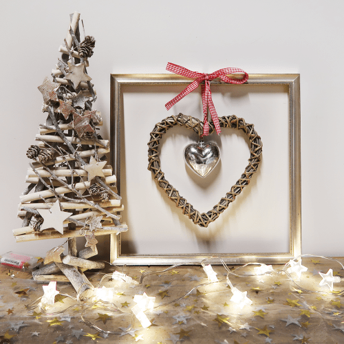 hout lezing baseren Kerst muurdecoratie - Verno - framed, with love
