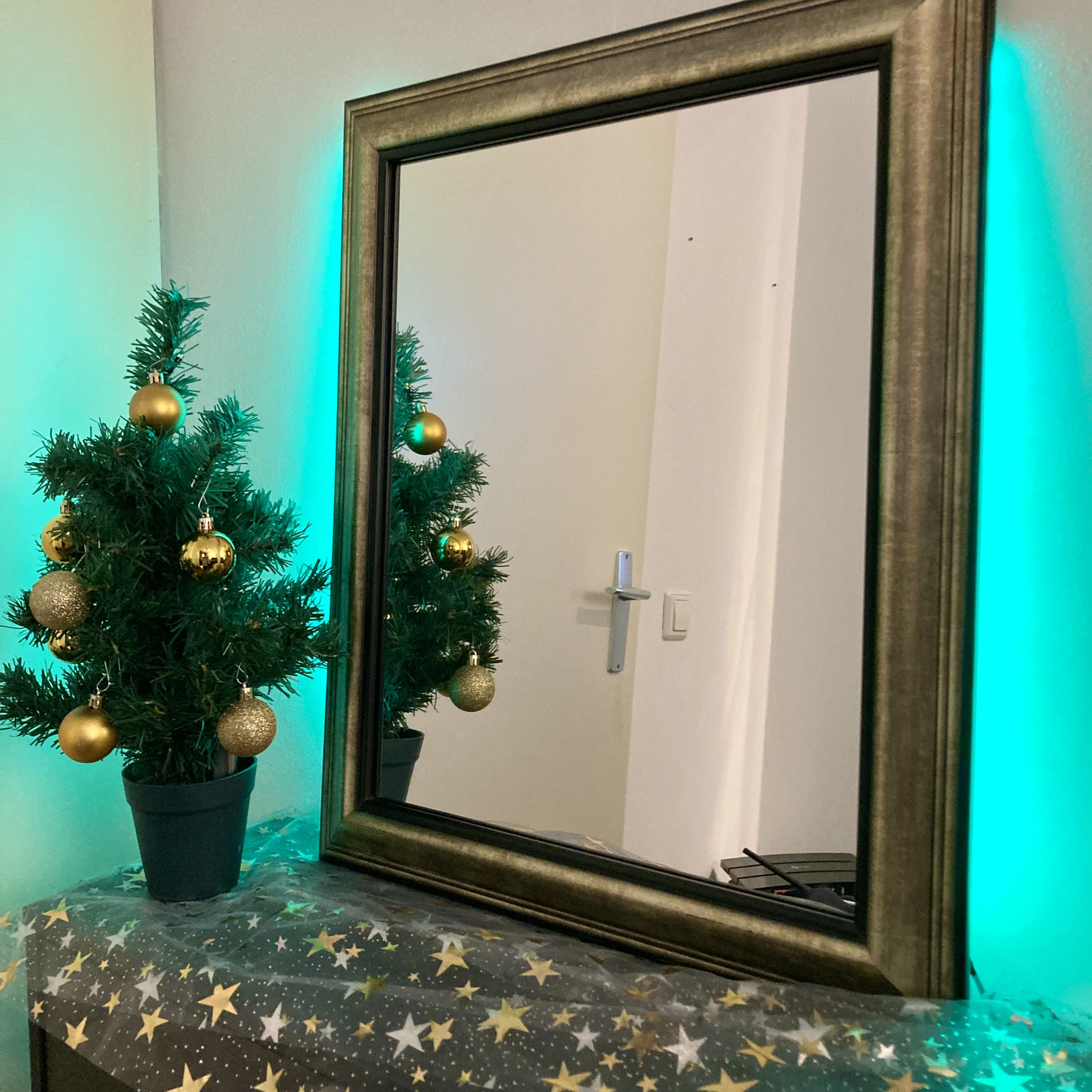 spiegel met verlichting