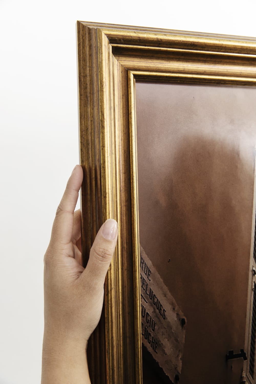 Klassiek gouden kader