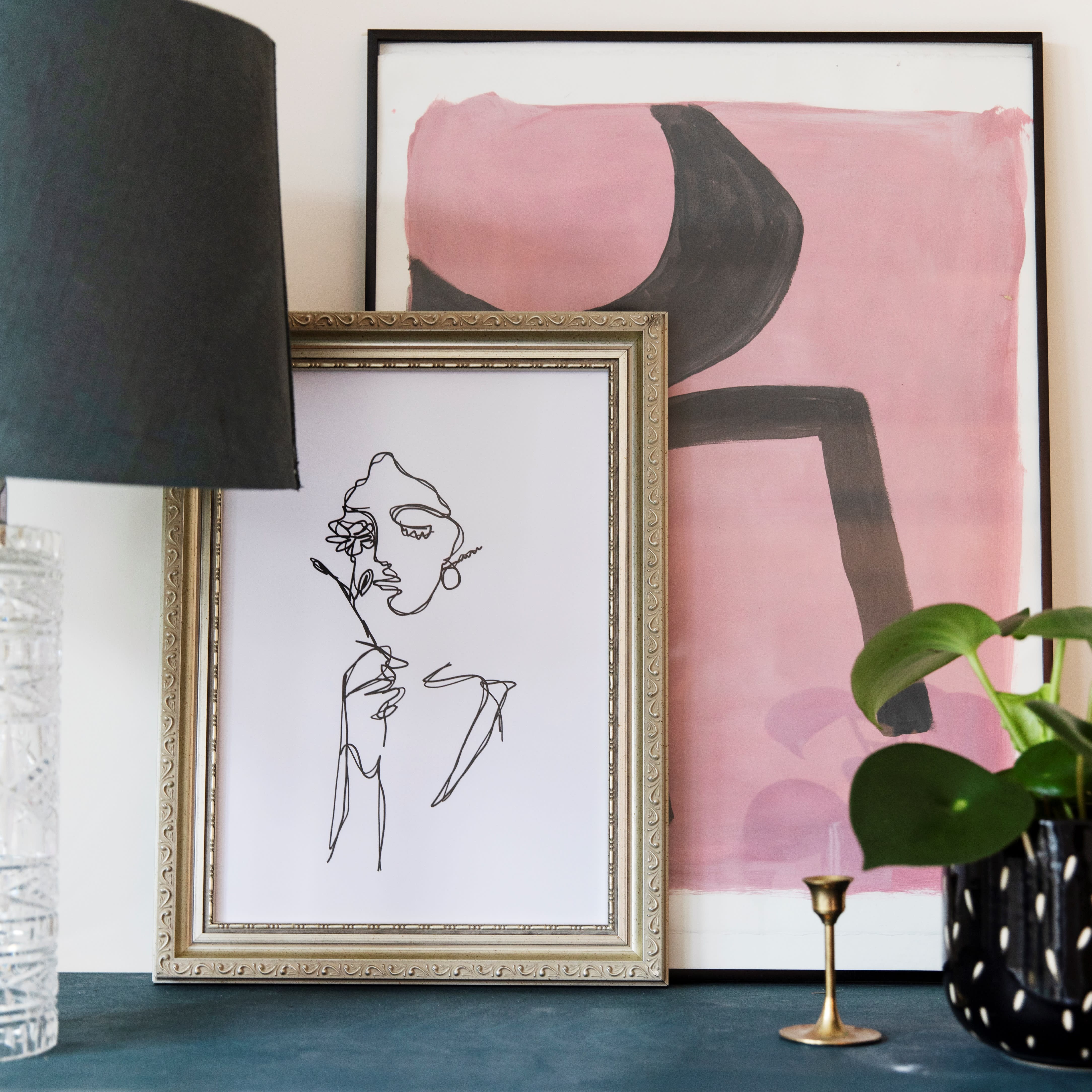 poster inkaderen inclusief glas