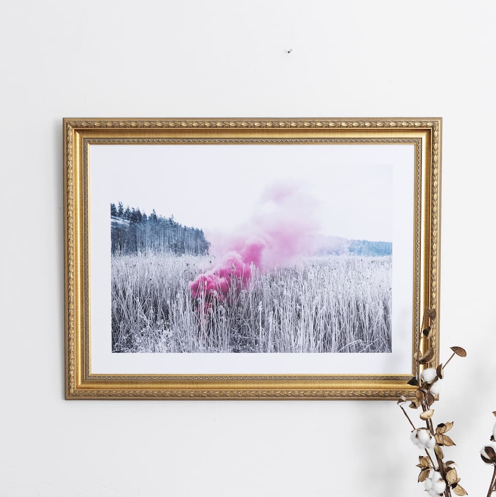 goldener Barockrahmen - Sia