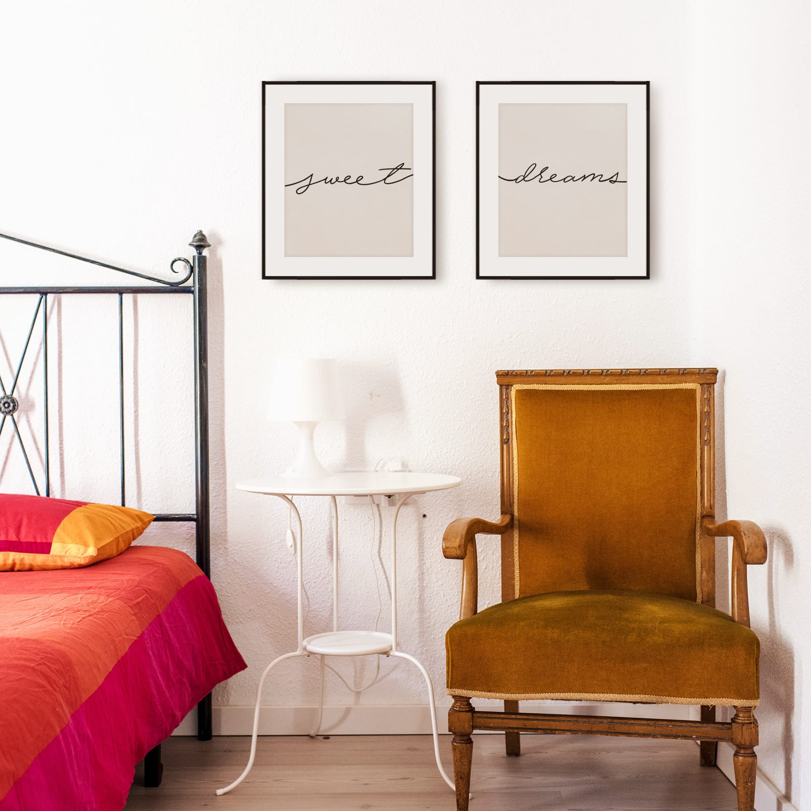 Muurdecoratie-slaapkamer