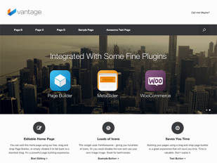 vintage free responsive wordpress theme