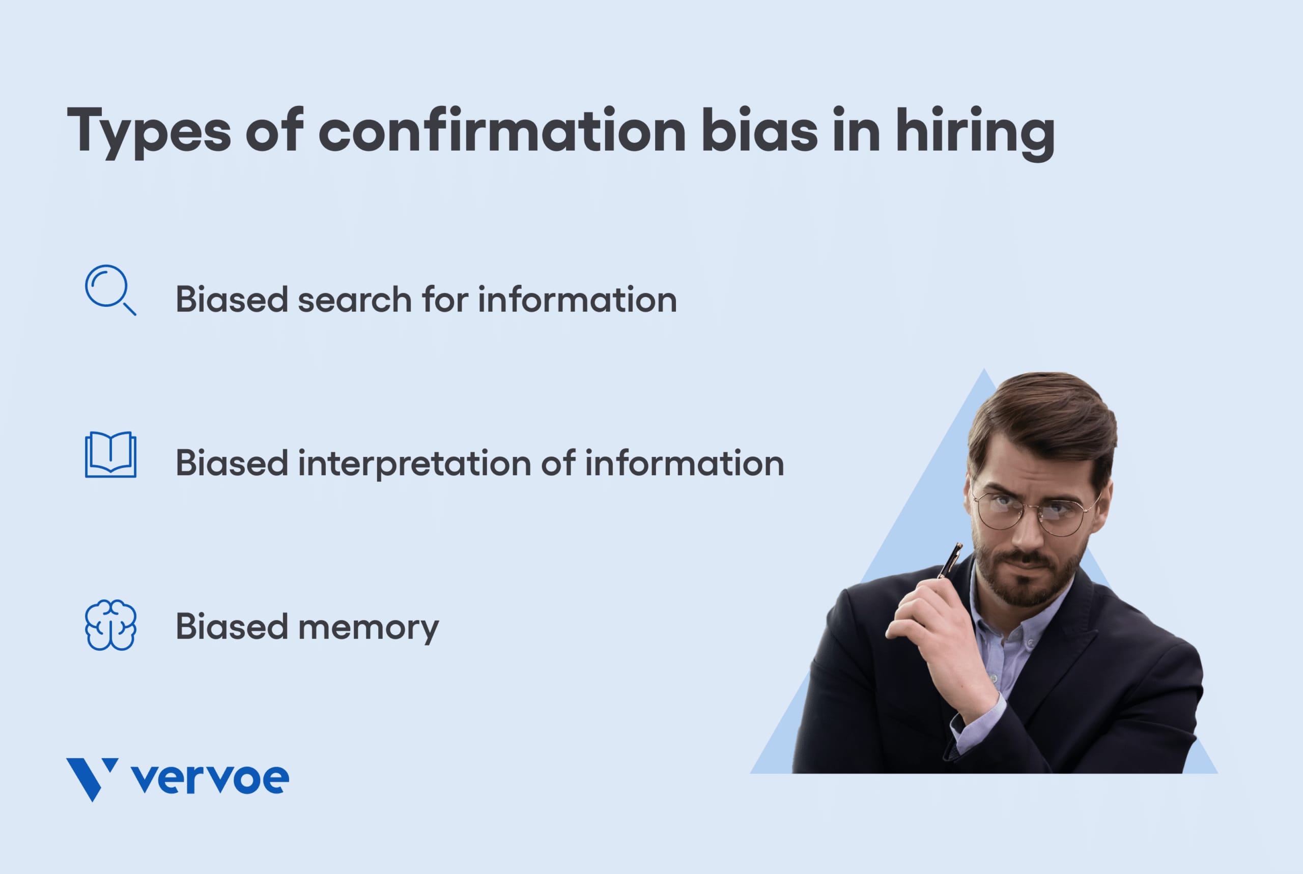 Types of confirmation bias in hiring