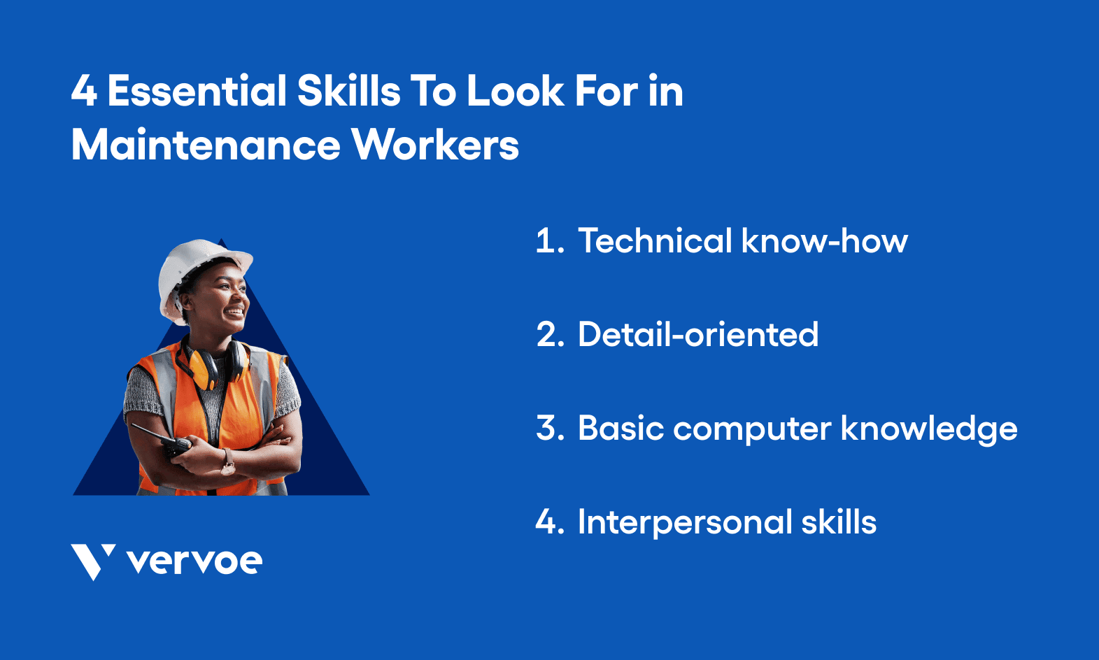 4 essential skills for hiring maintenance workers