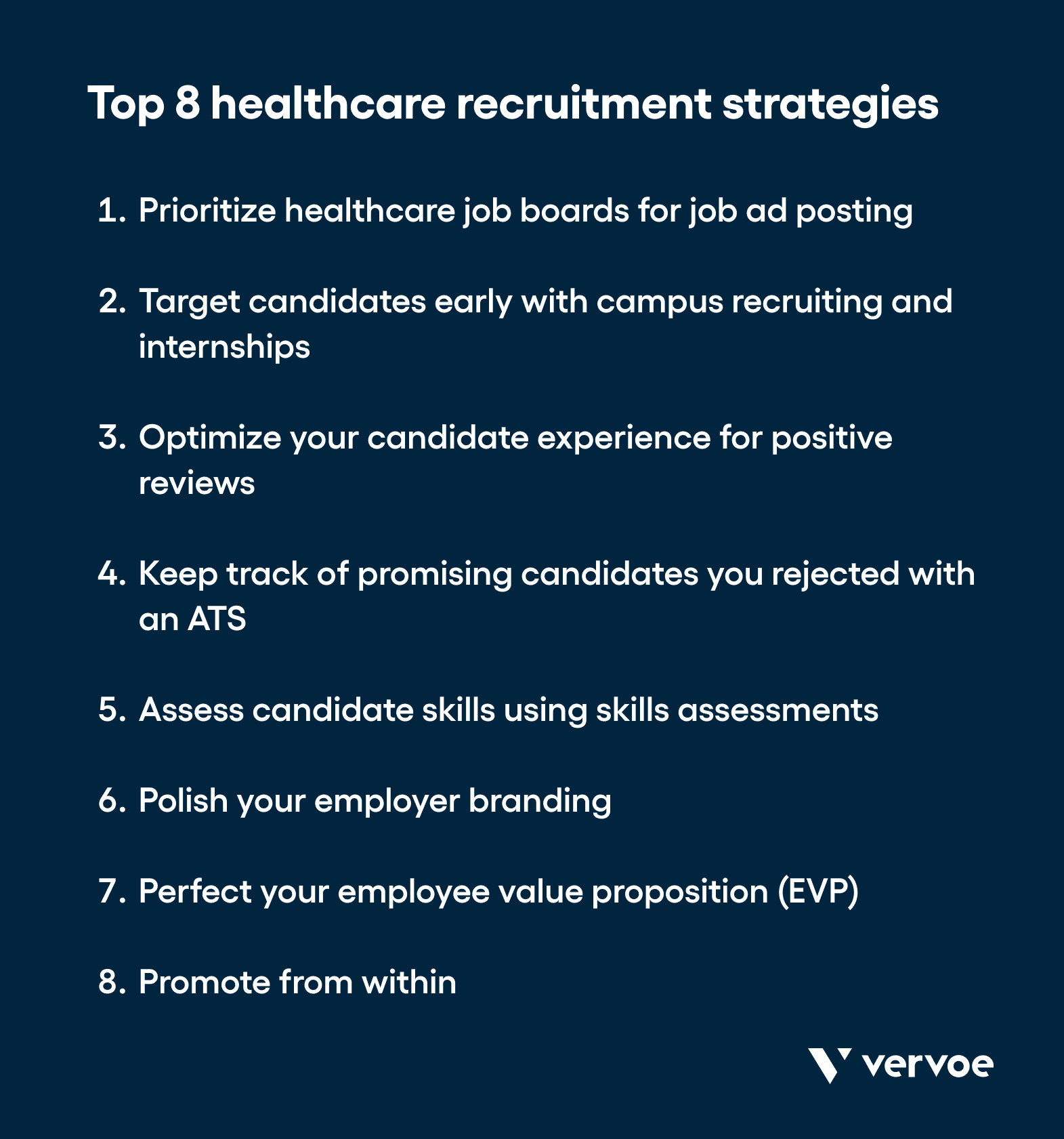 Top 8 healthcare recruitment strategies