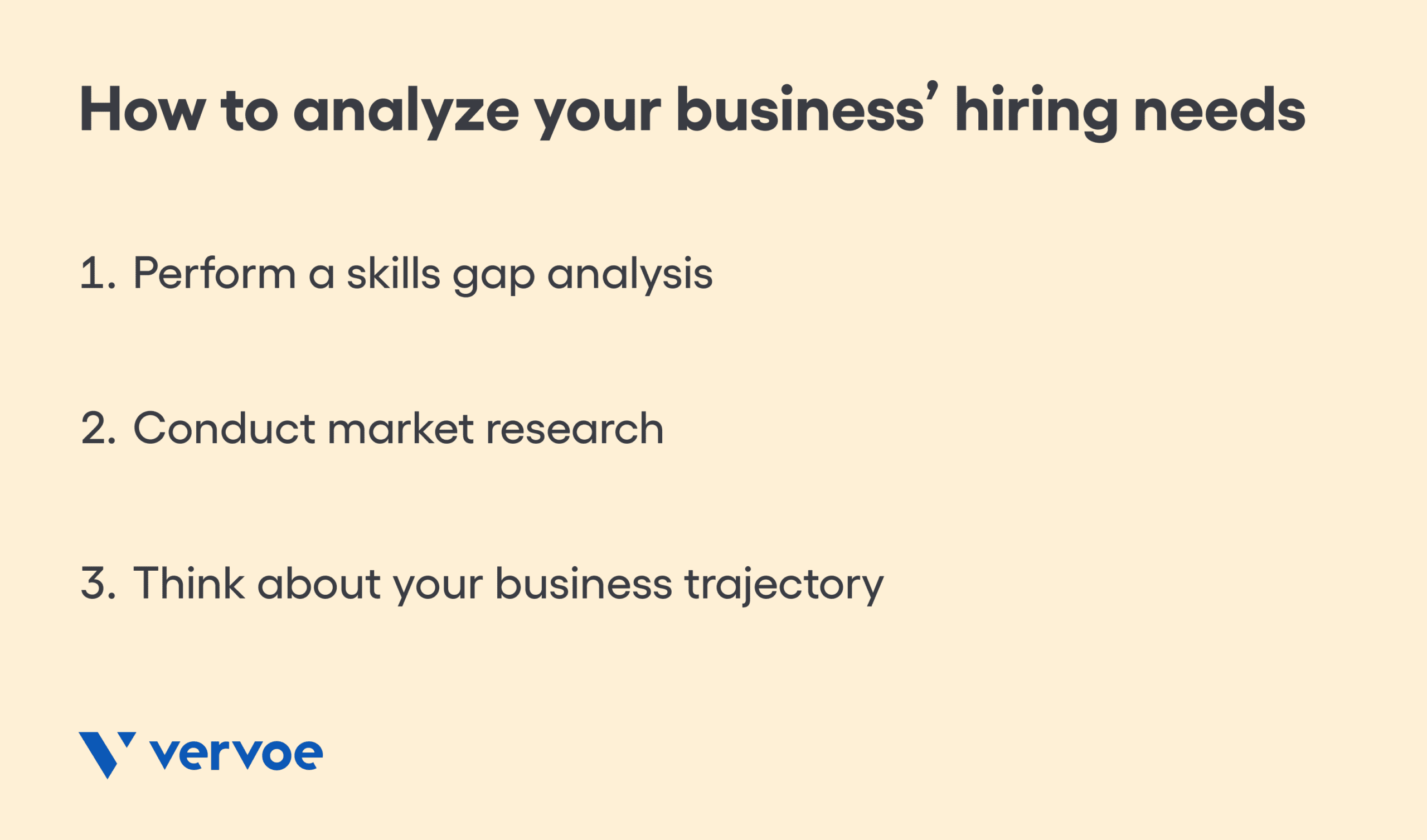 How to analyze your business' hiring needs