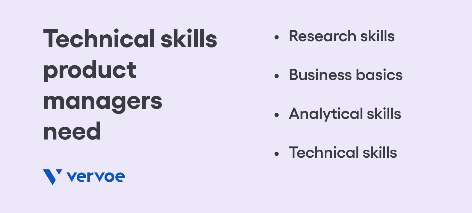 Technical skills product managers need
