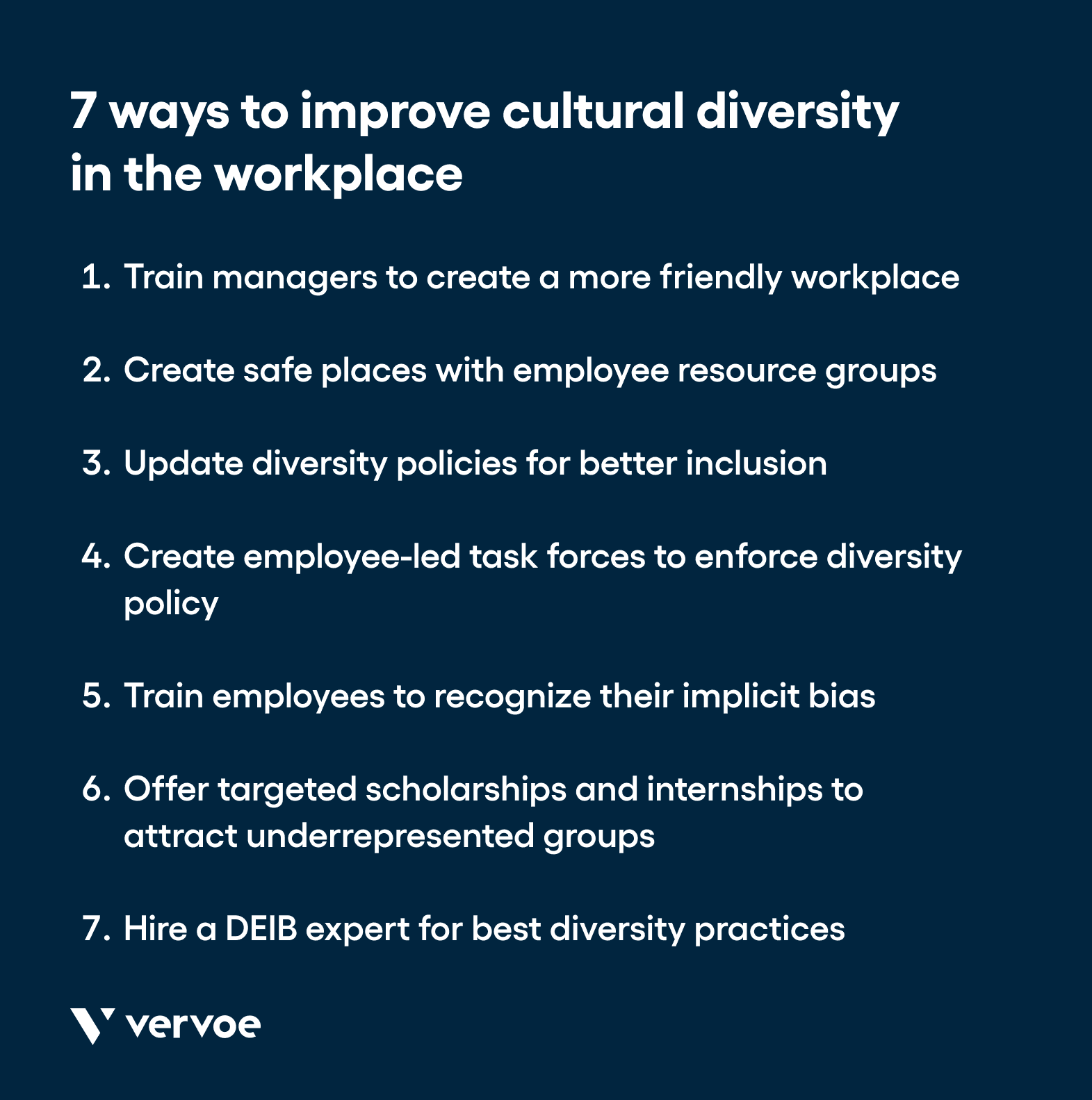7 ways to improve cultural diversity in the workplace