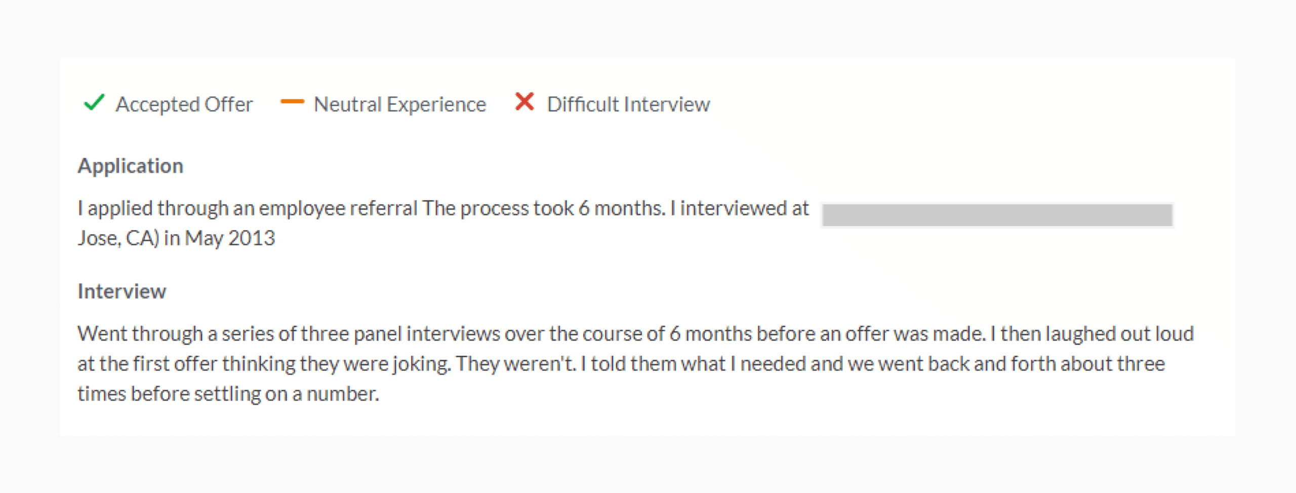 Glassdoor reviews
