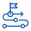 Auto-progressing candidates icon