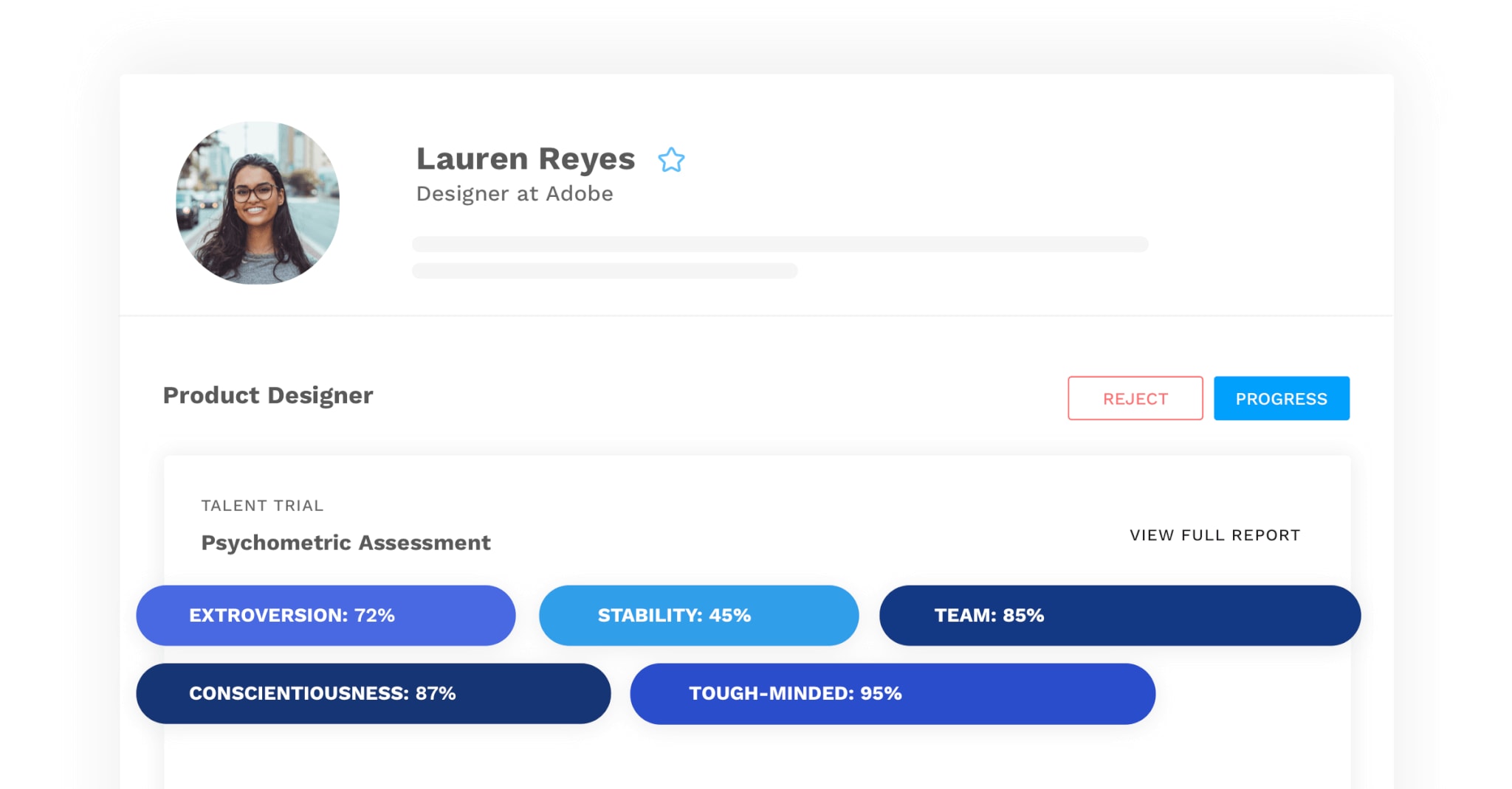 Psychometric Tests