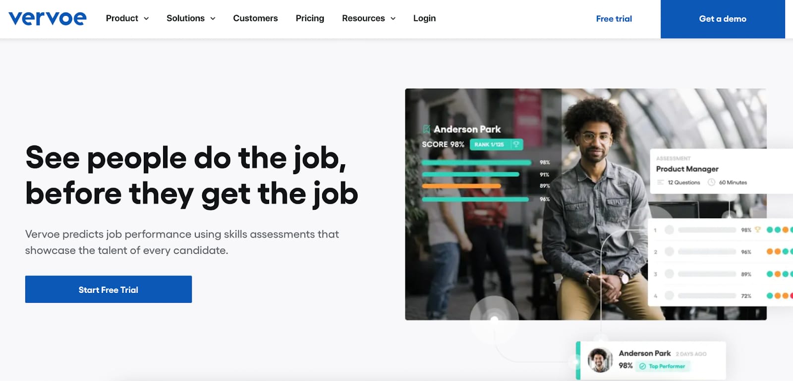 Candidate Shortlisting Tools Vervoe