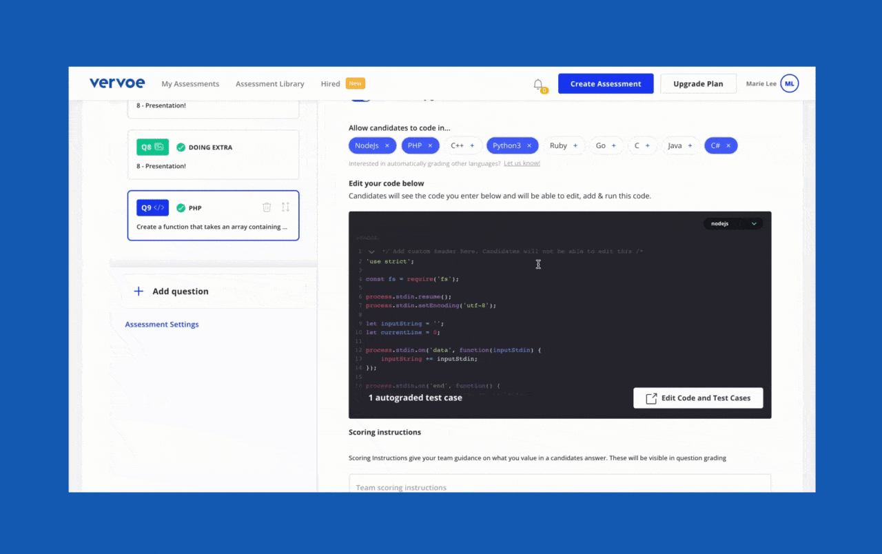 Code challenge reimagined
