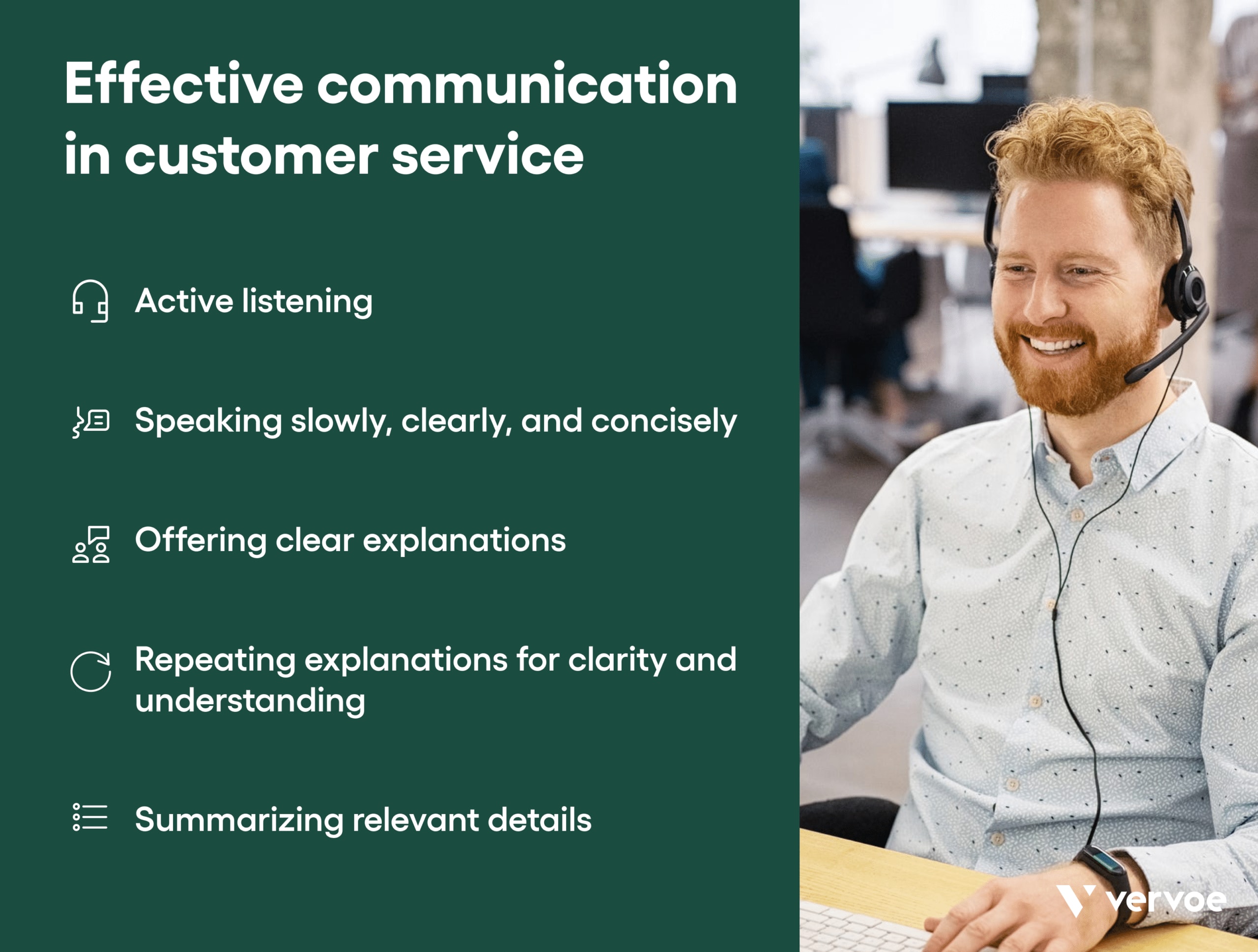 Effective communication in customer service