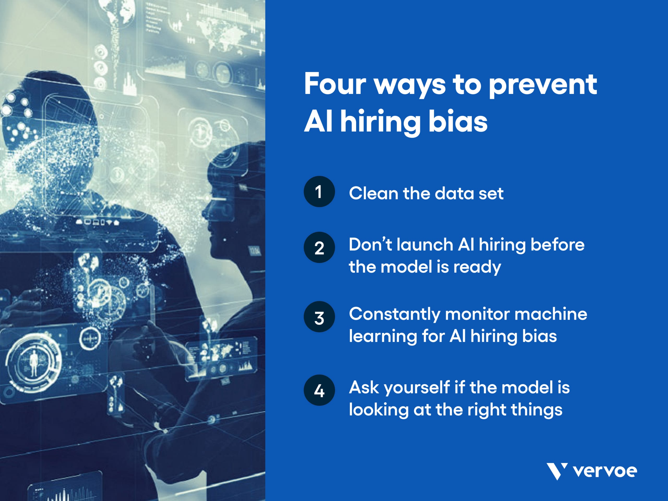 Four ways to prevent AI hiring bias in machine learning models