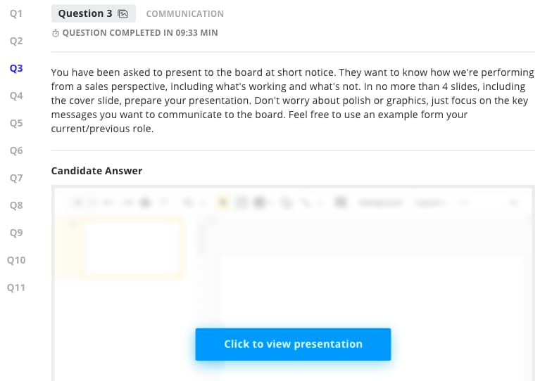 Sales Leadership Assessment Question 3