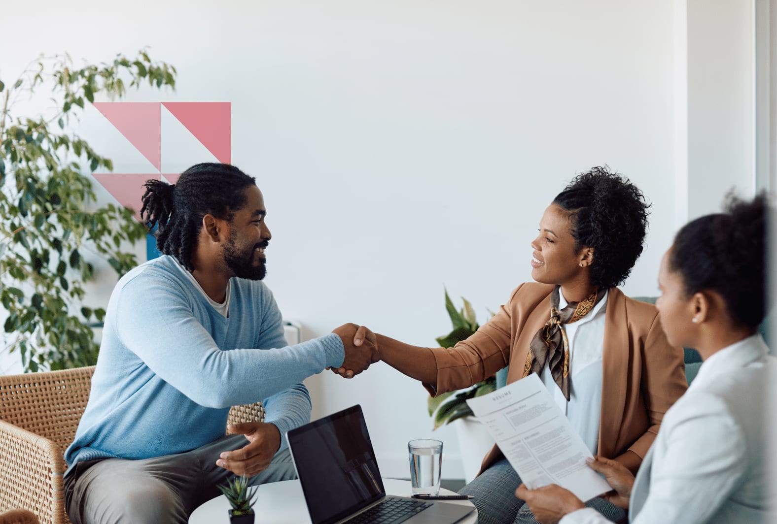 An employee selected using Vervoe's skills-based hiring platform