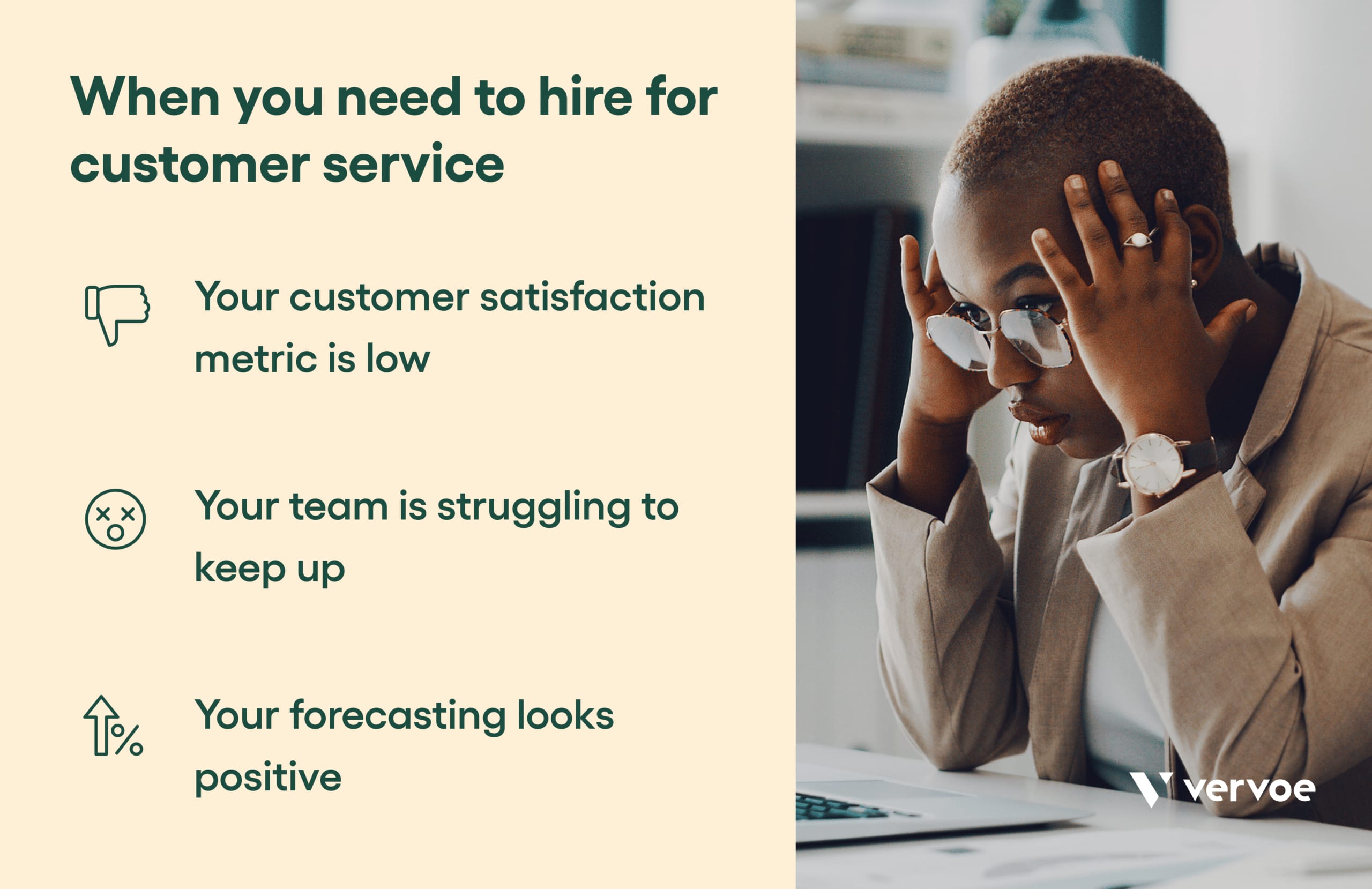 When to hire for customer service