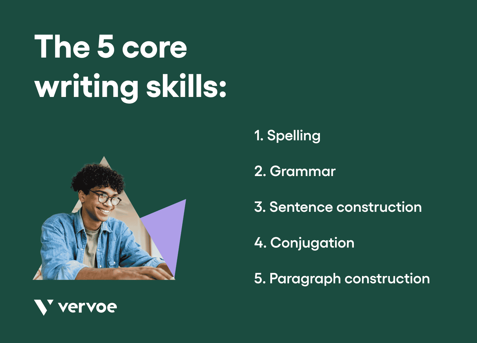 The five core writing skills