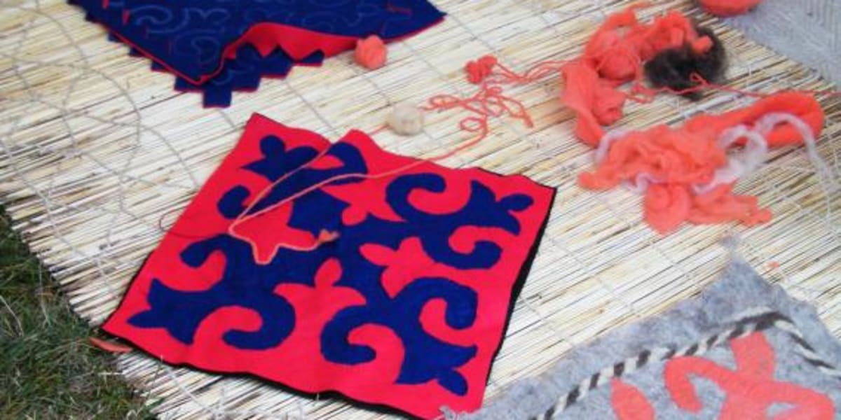 Felt-making (Syrmak)