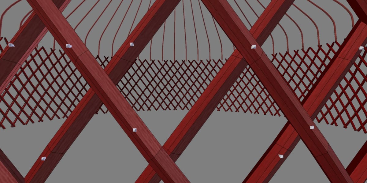 The Kerege — Living Lattice Walls